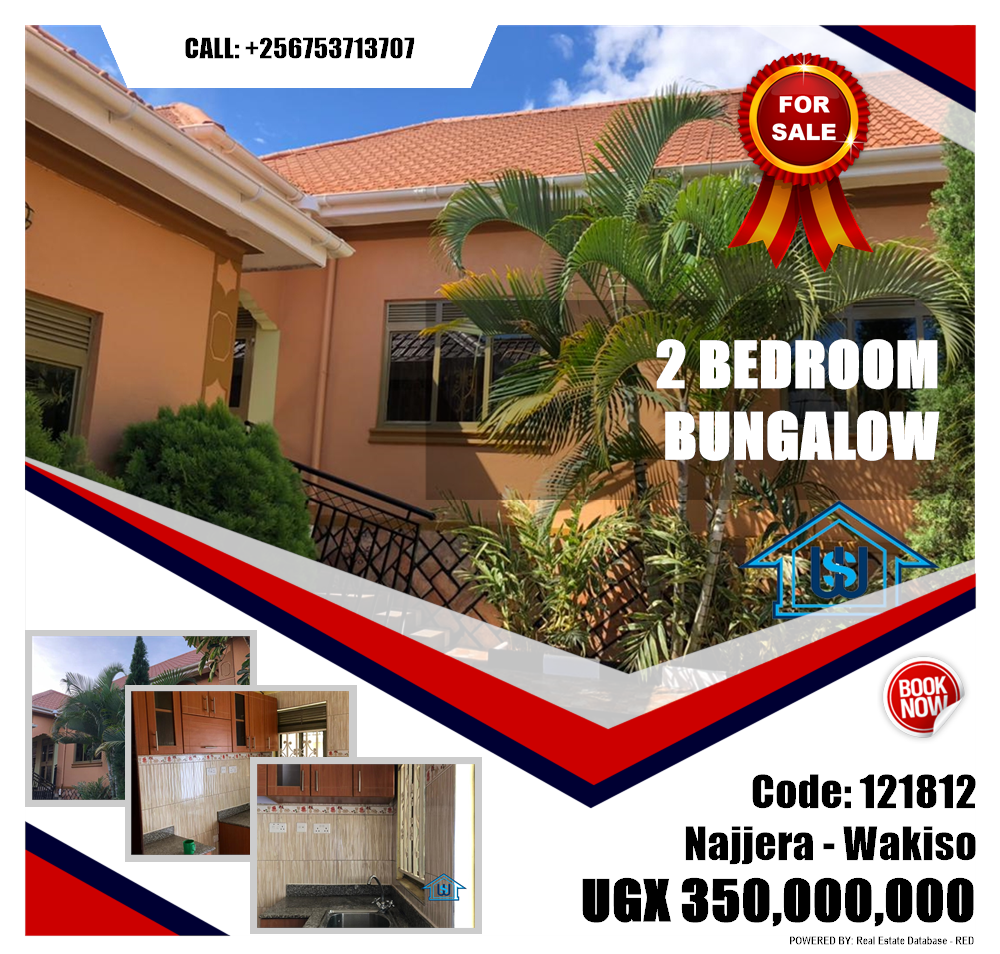 2 bedroom Bungalow  for sale in Najjera Wakiso Uganda, code: 121812