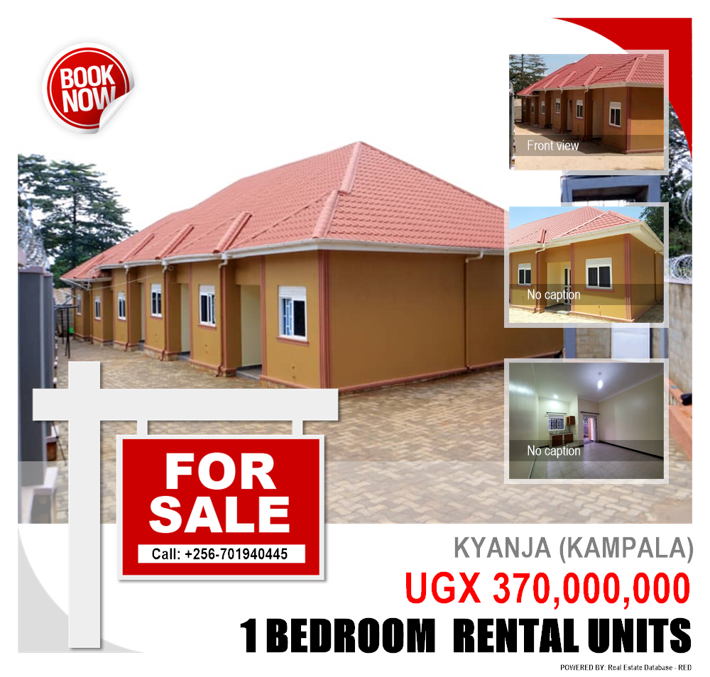 1 bedroom Rental units  for sale in Kyanja Kampala Uganda, code: 122086