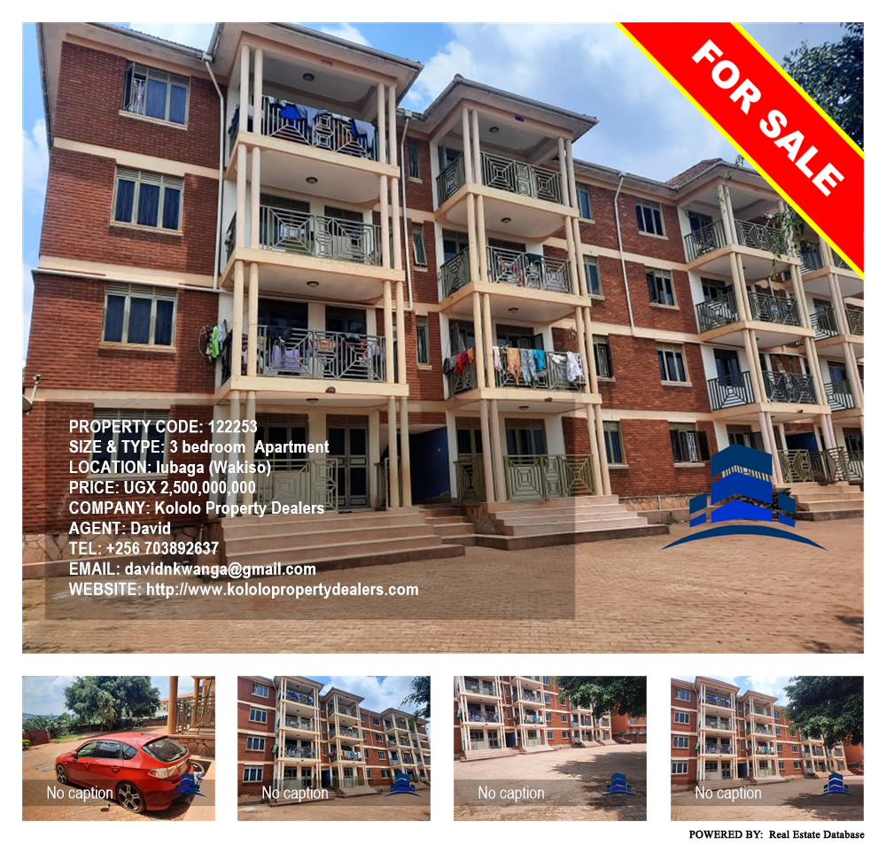 3 bedroom Apartment  for sale in Lubaga Wakiso Uganda, code: 122253
