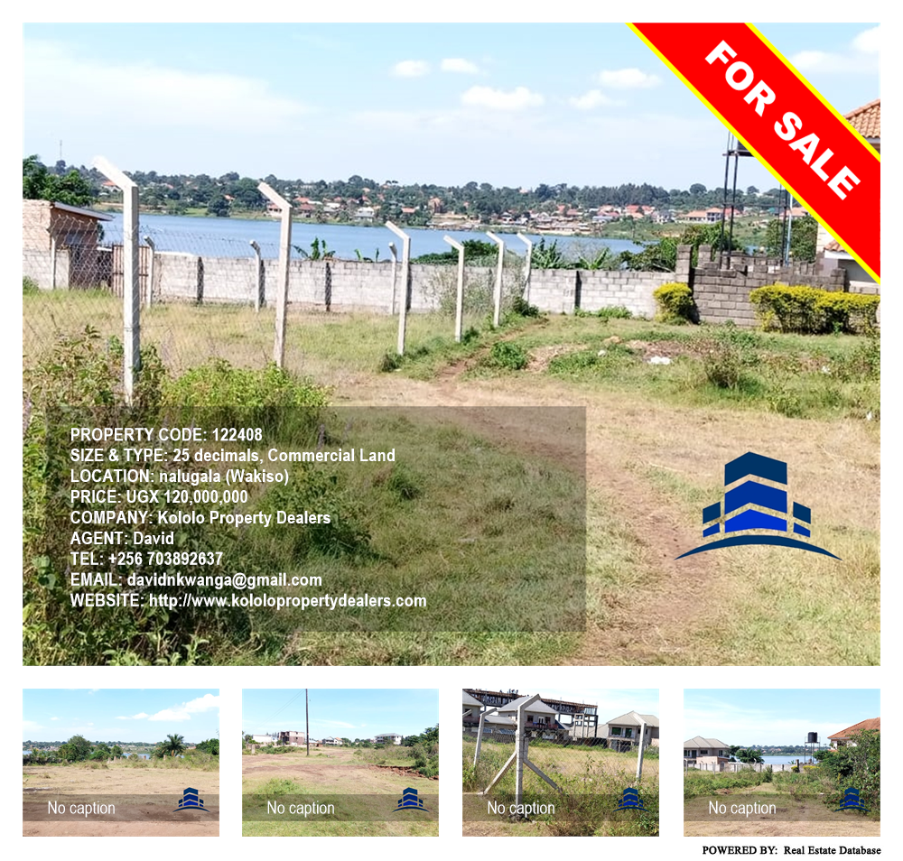 Commercial Land  for sale in Nalugala Wakiso Uganda, code: 122408