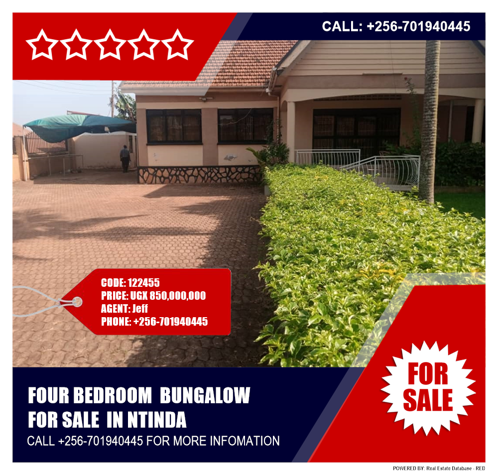 4 bedroom Bungalow  for sale in Ntinda Kampala Uganda, code: 122455