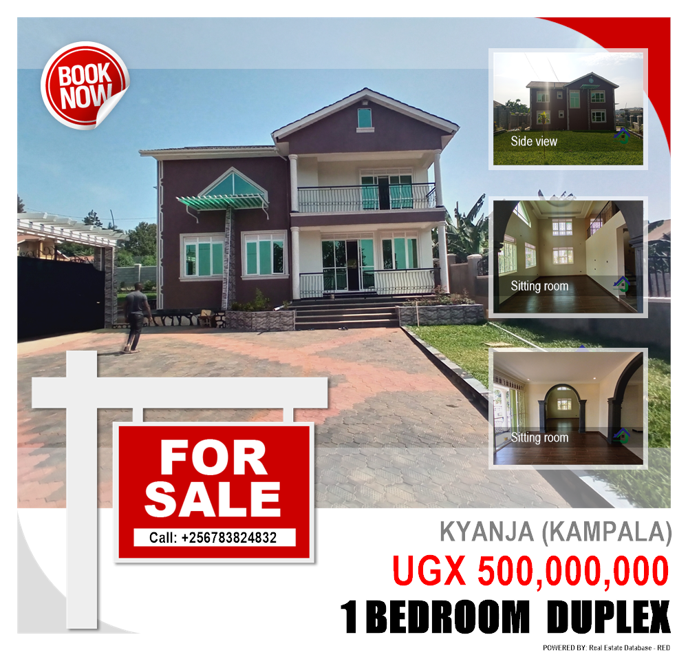 1 bedroom Duplex  for sale in Kyanja Kampala Uganda, code: 122545