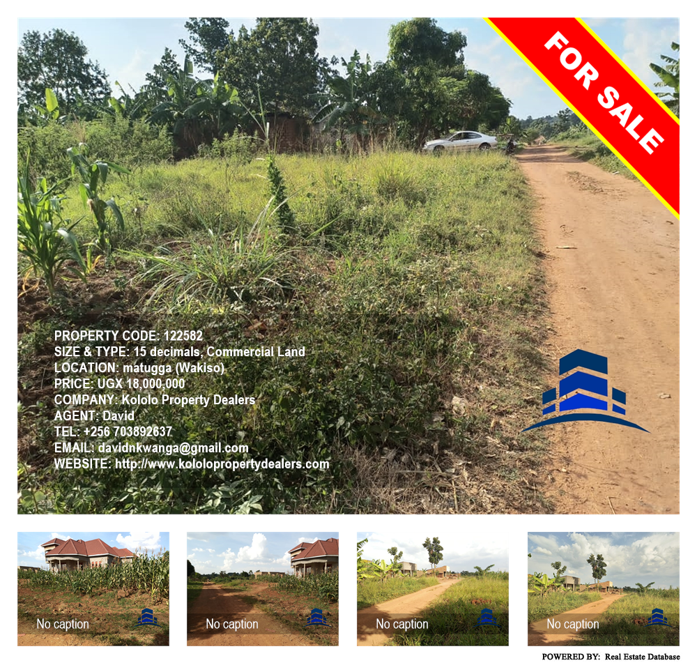 Commercial Land  for sale in Matugga Wakiso Uganda, code: 122582