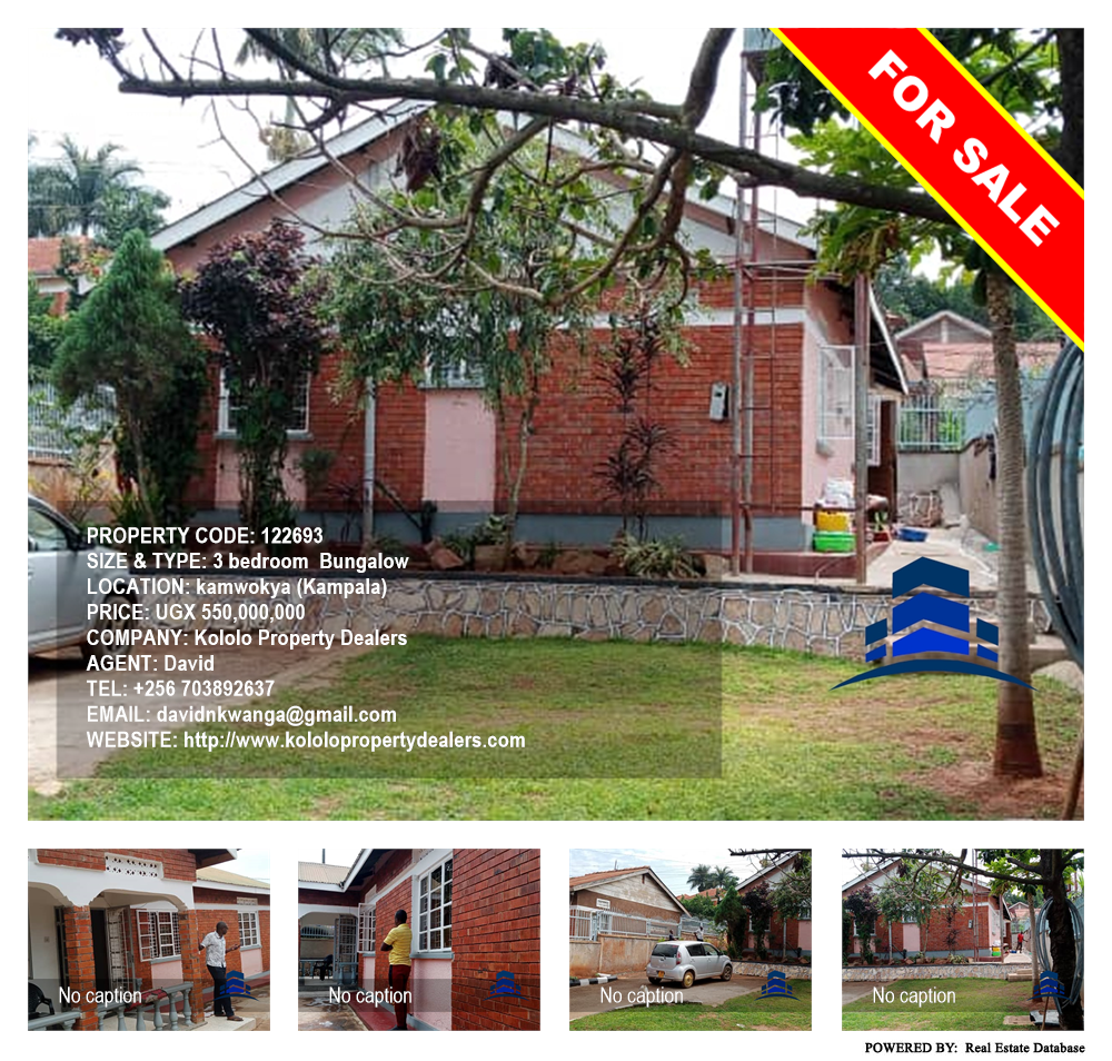 3 bedroom Bungalow  for sale in Kamwokya Kampala Uganda, code: 122693