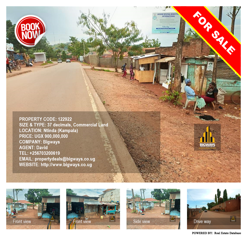 Commercial Land  for sale in Ntinda Kampala Uganda, code: 122922