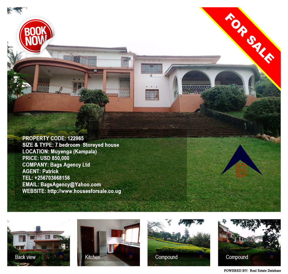 7 bedroom Storeyed house  for sale in Muyenga Kampala Uganda, code: 122965