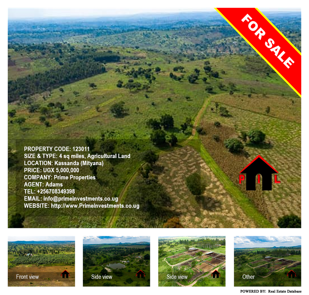 Agricultural Land  for sale in Kassanda Mityana Uganda, code: 123011