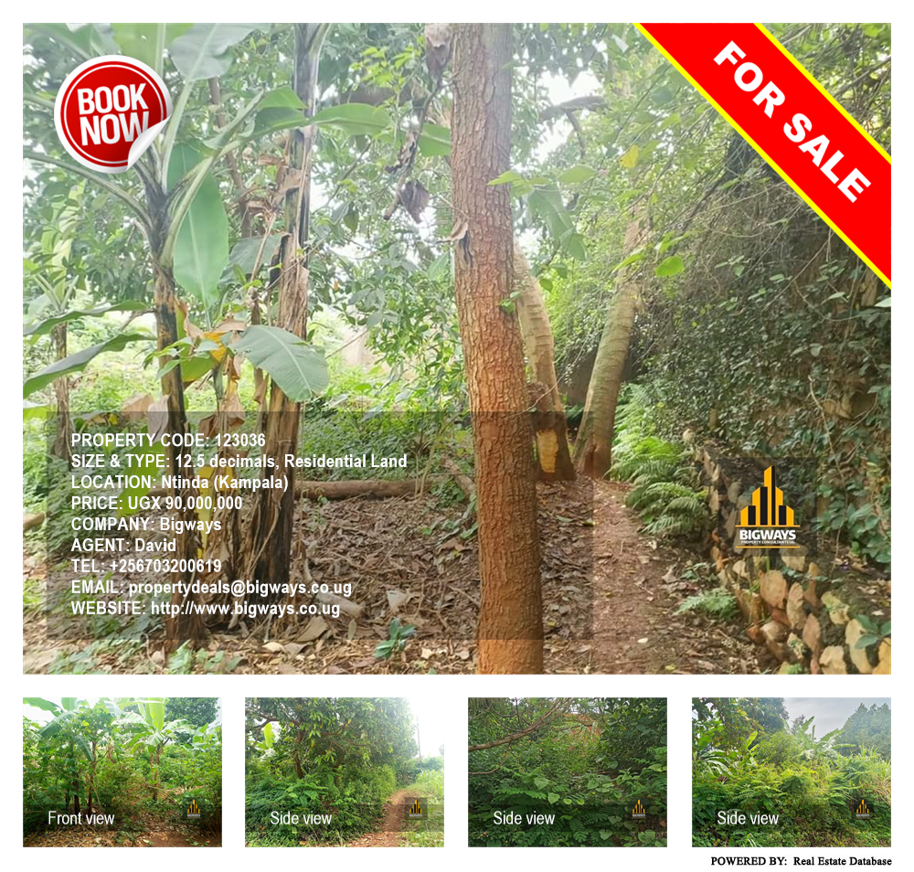 Residential Land  for sale in Ntinda Kampala Uganda, code: 123036