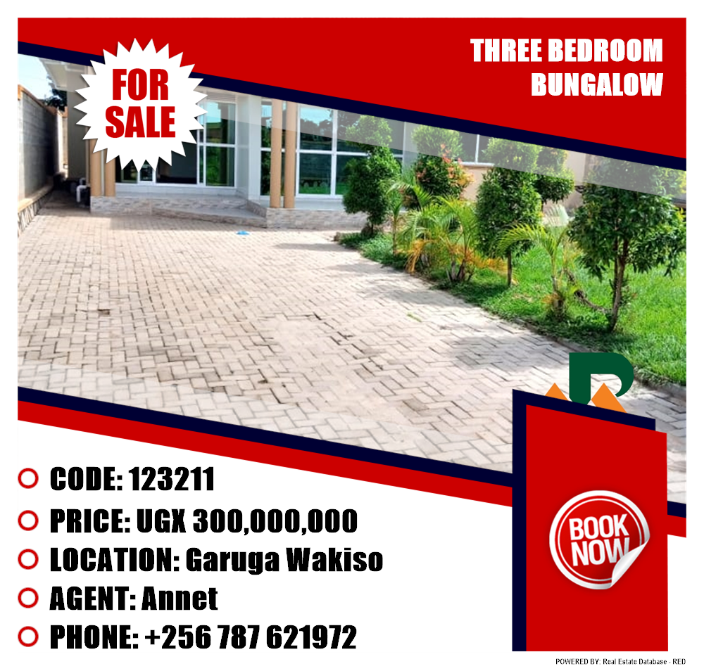 3 bedroom Bungalow  for sale in Garuga Wakiso Uganda, code: 123211