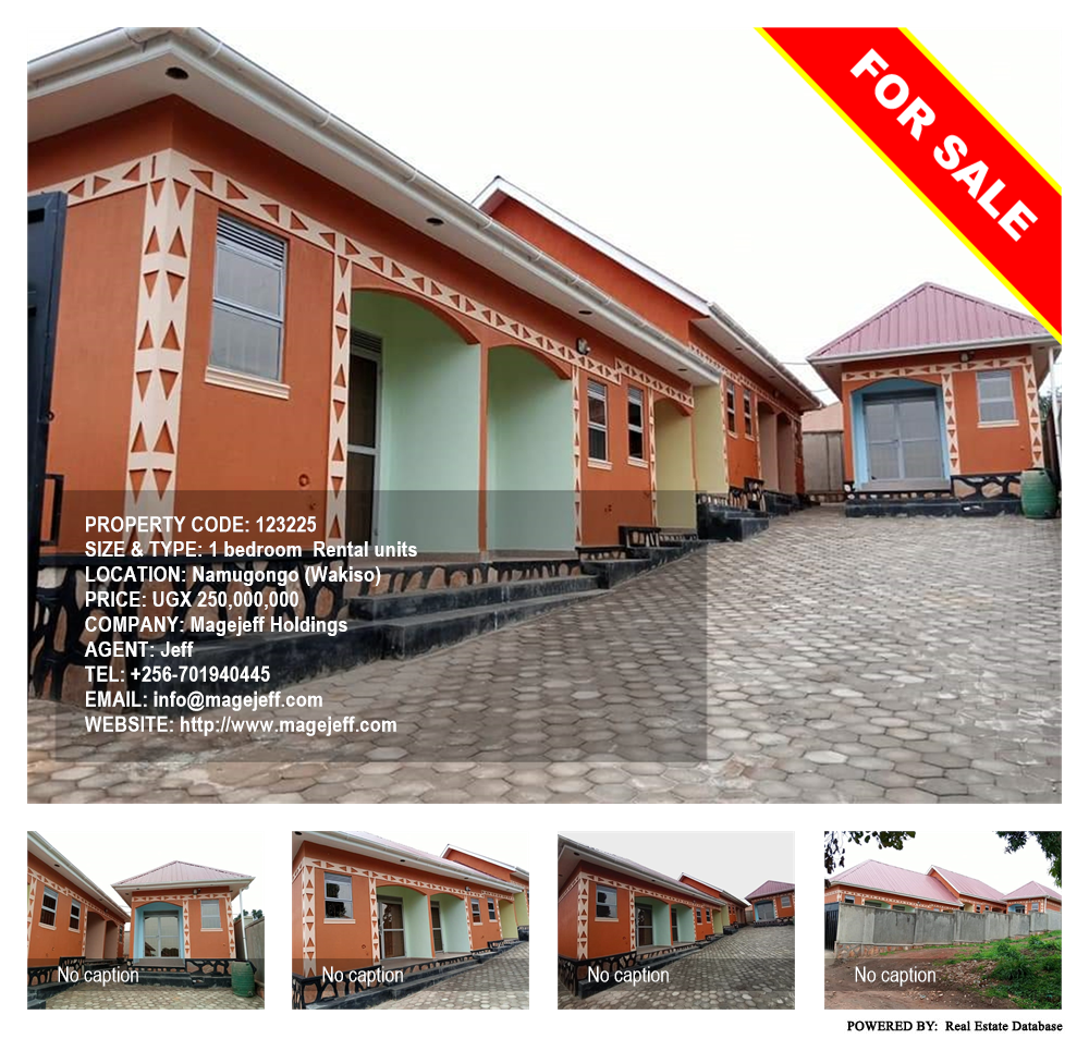 1 bedroom Rental units  for sale in Namugongo Wakiso Uganda, code: 123225