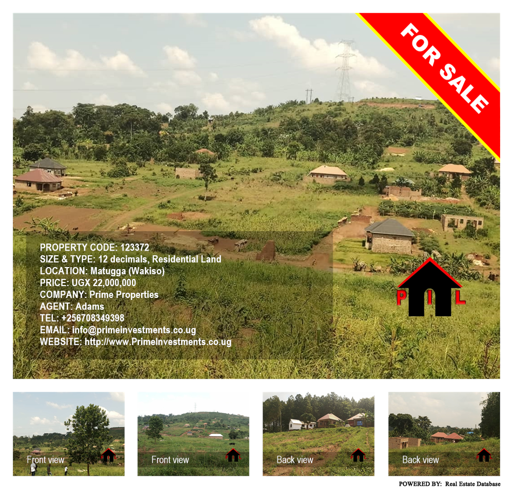 Residential Land  for sale in Matugga Wakiso Uganda, code: 123372