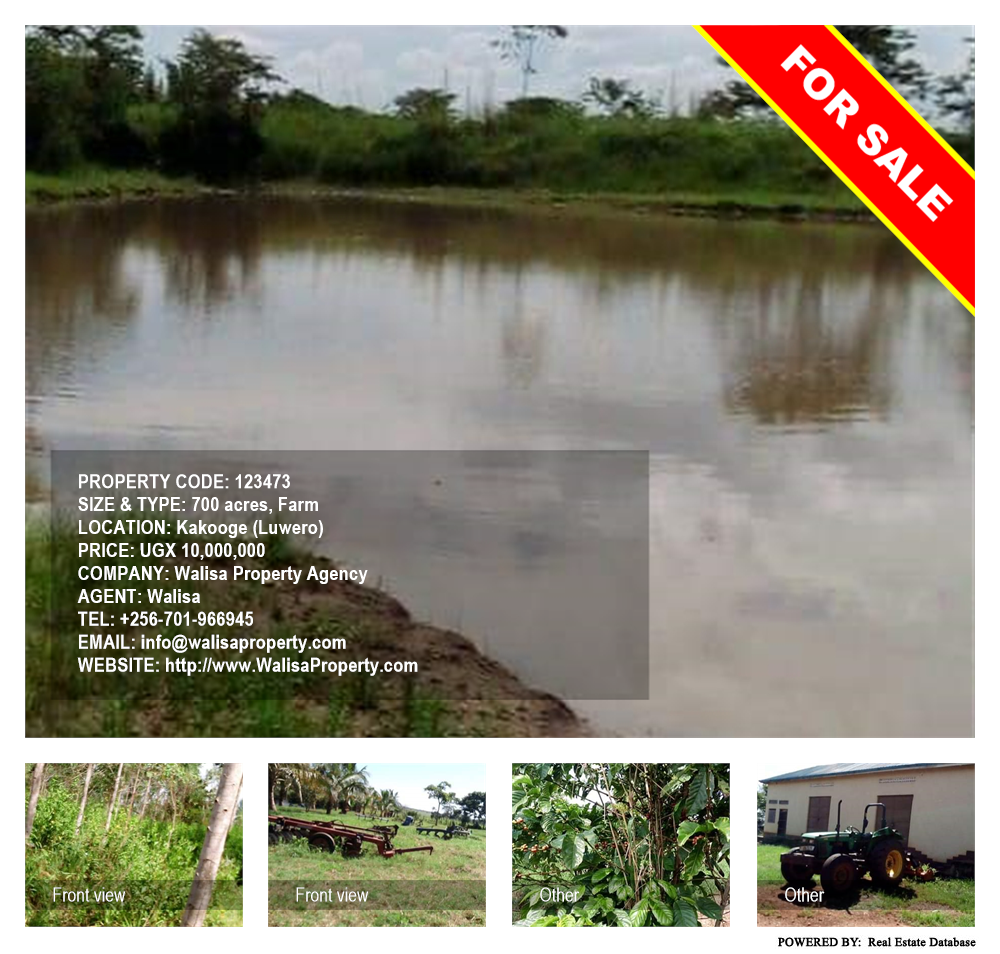 Farm  for sale in Kakooge Luwero Uganda, code: 123473