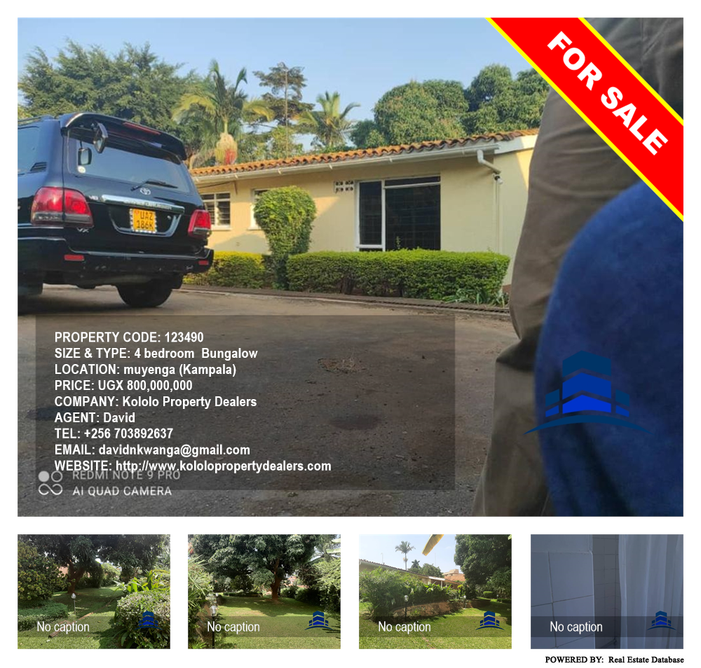 4 bedroom Bungalow  for sale in Muyenga Kampala Uganda, code: 123490