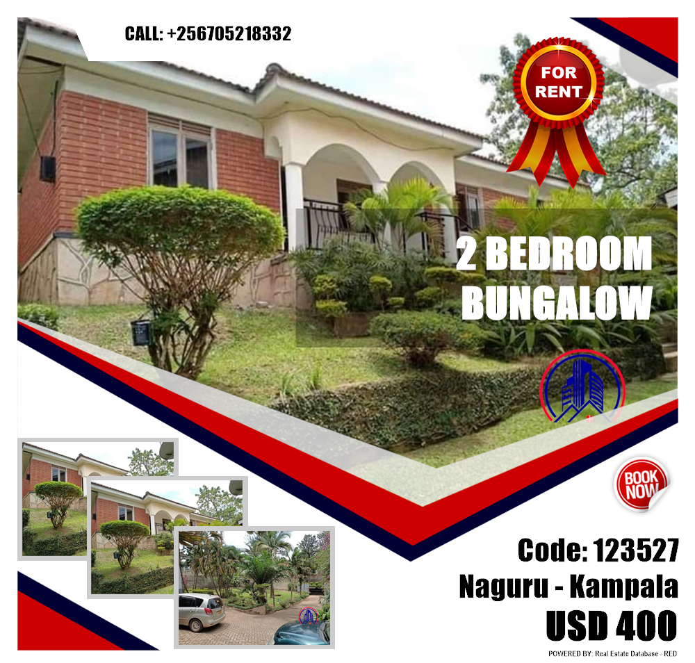 2 bedroom Bungalow  for rent in Naguru Kampala Uganda, code: 123527