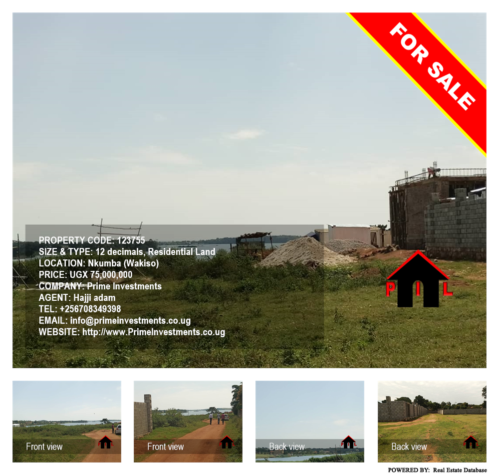 Residential Land  for sale in Nkumba Wakiso Uganda, code: 123755