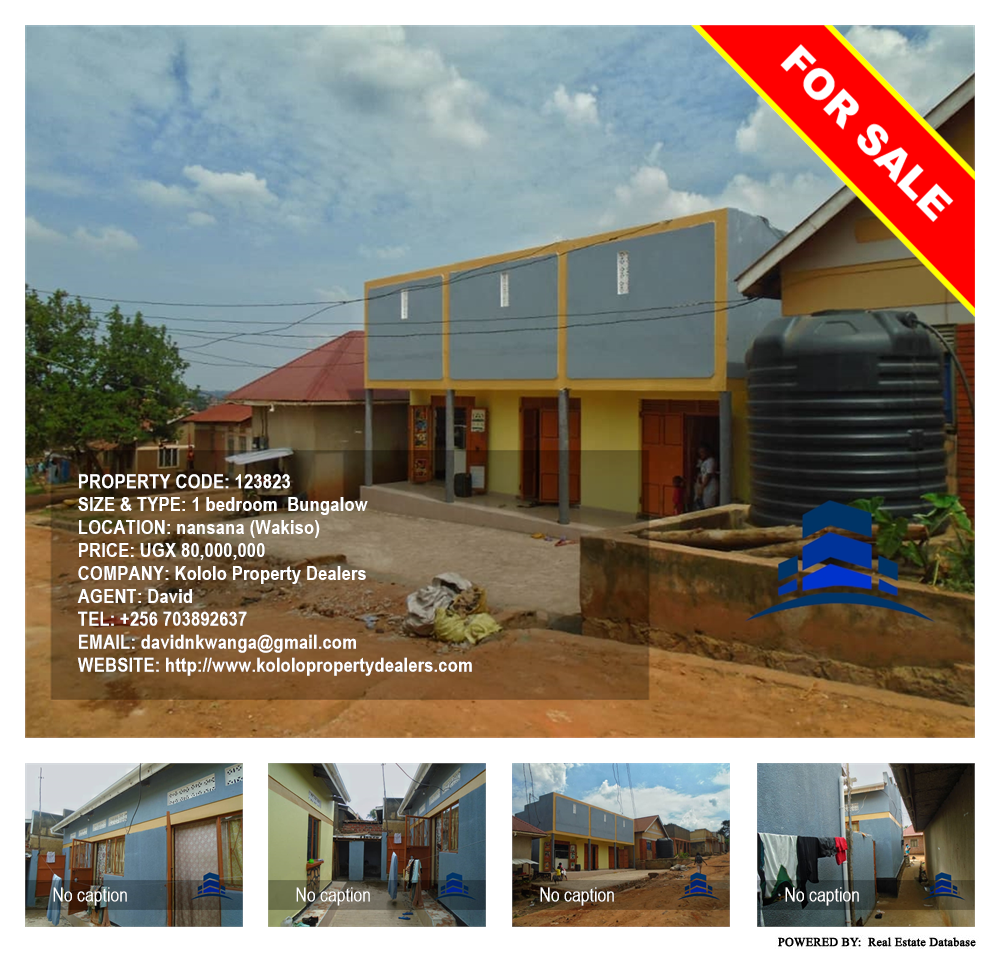 1 bedroom Bungalow  for sale in Nansana Wakiso Uganda, code: 123823