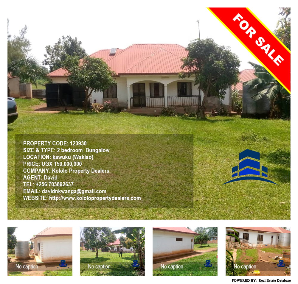 2 bedroom Bungalow  for sale in Kawuku Wakiso Uganda, code: 123930