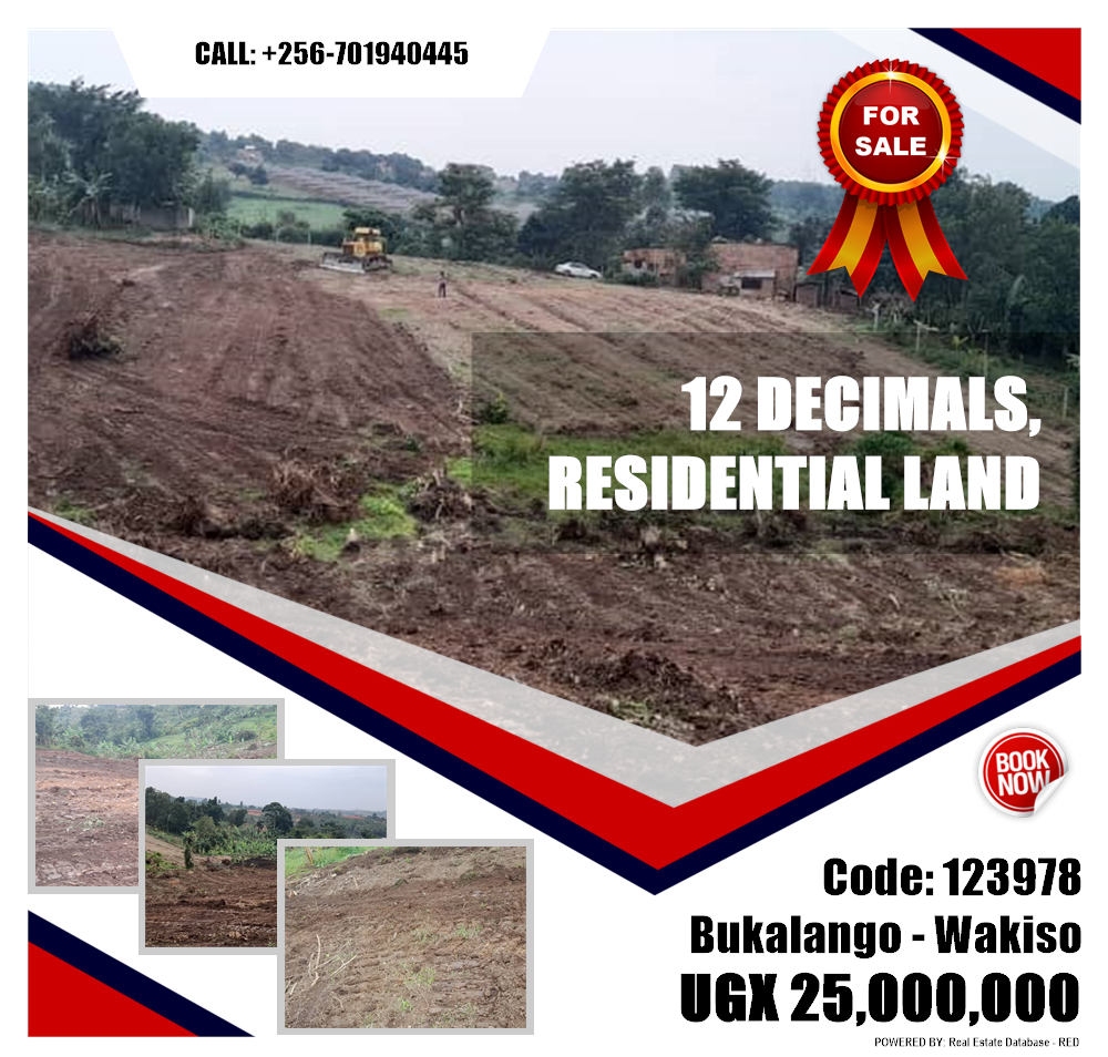 Residential Land  for sale in Bukalango Wakiso Uganda, code: 123978