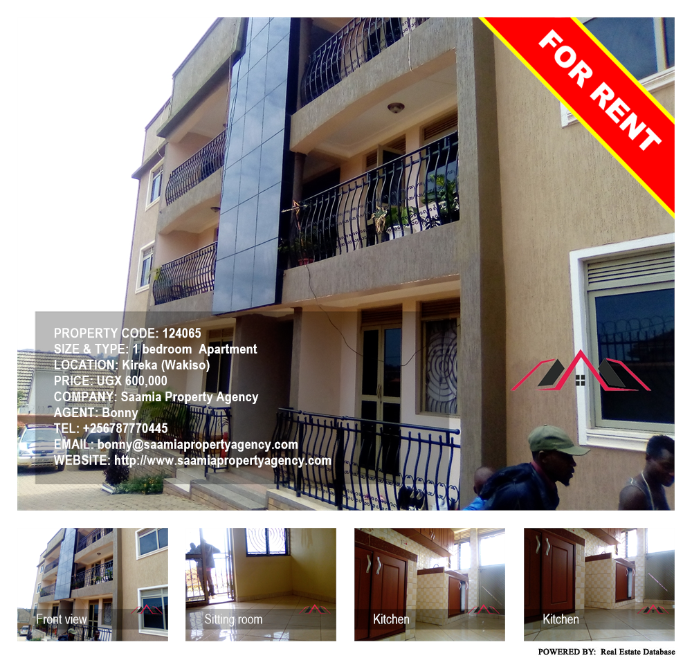 1 bedroom Apartment  for rent in Kireka Budaka Uganda, code: 124065