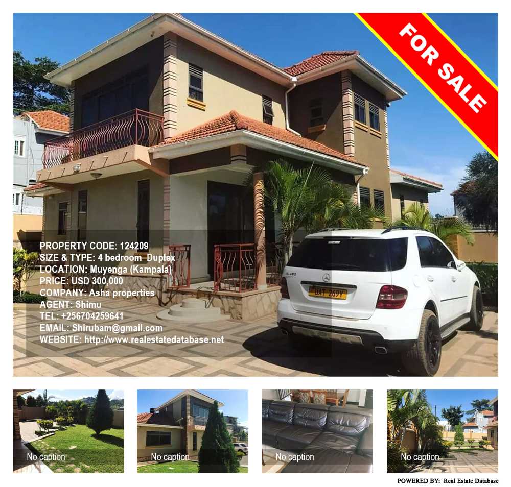 4 bedroom Duplex  for sale in Muyenga Kampala Uganda, code: 124209