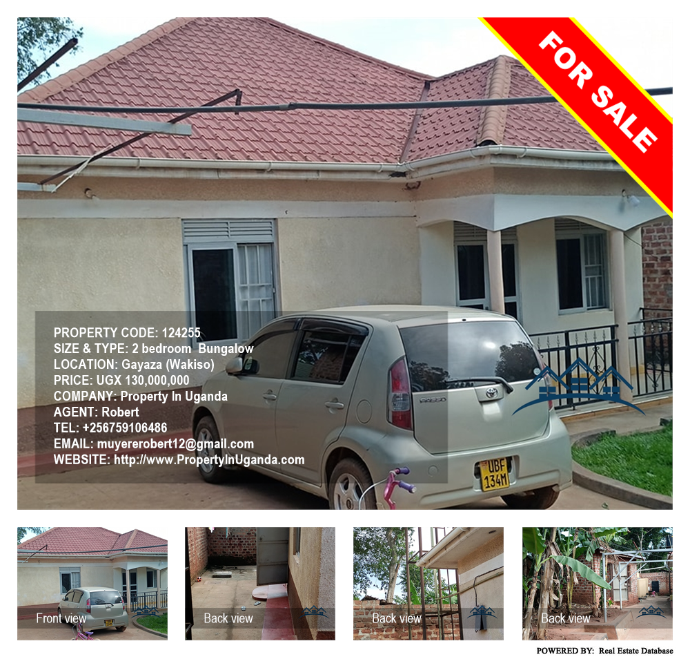 2 bedroom Bungalow  for sale in Gayaza Wakiso Uganda, code: 124255