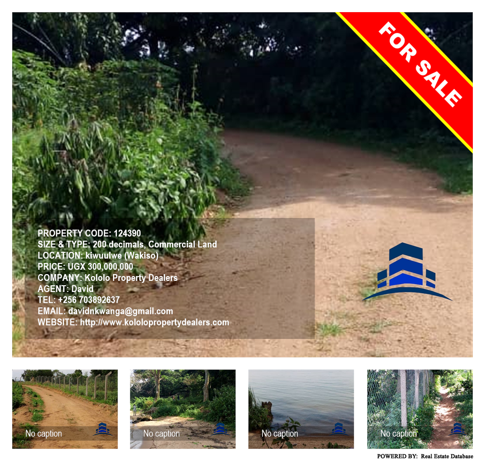 Commercial Land  for sale in Kiwuulwe Wakiso Uganda, code: 124390