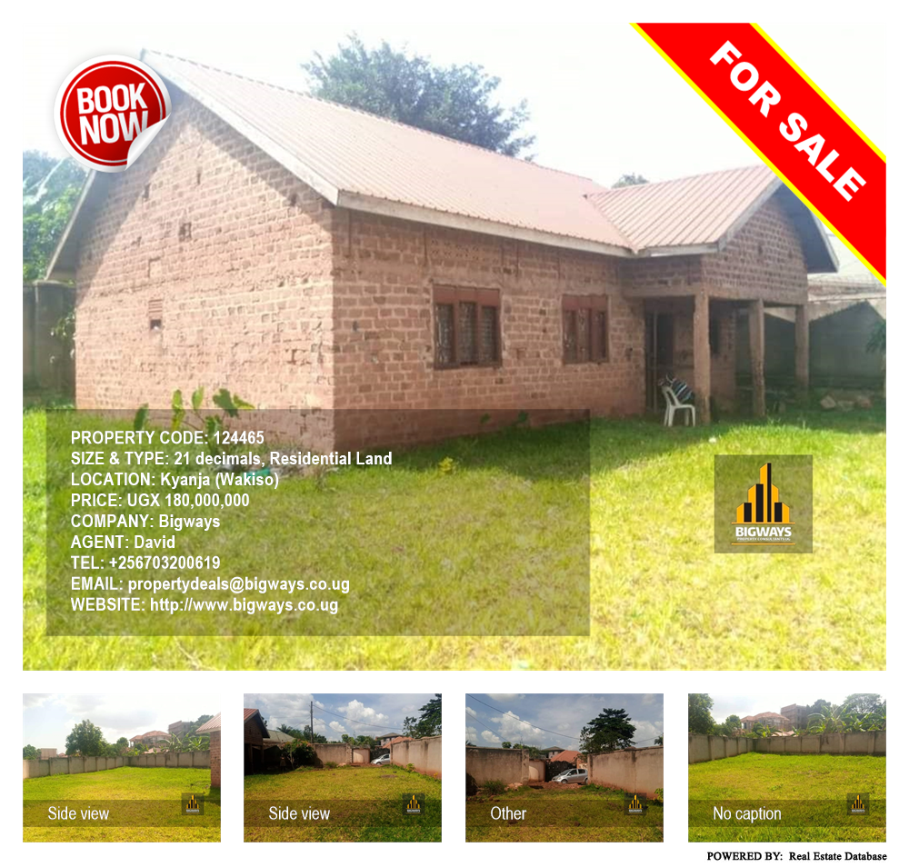 Residential Land  for sale in Kyanja Wakiso Uganda, code: 124465