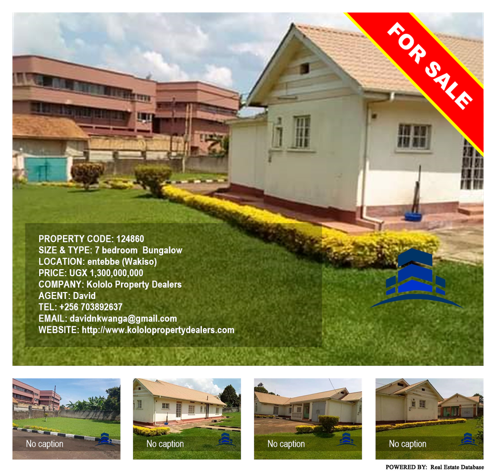 7 bedroom Bungalow  for sale in Entebbe Wakiso Uganda, code: 124860