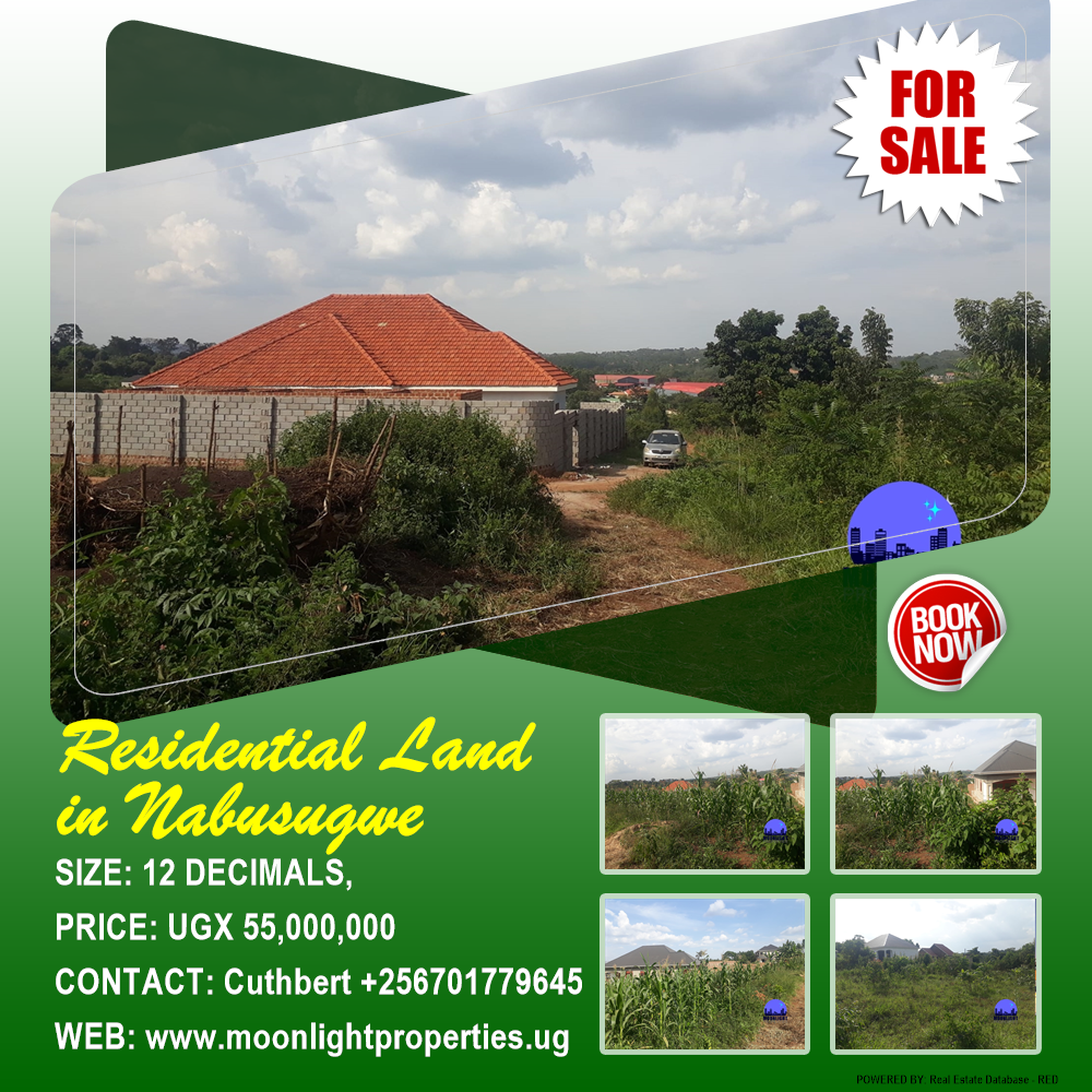 Residential Land  for sale in Nabusugwe Mukono Uganda, code: 124947