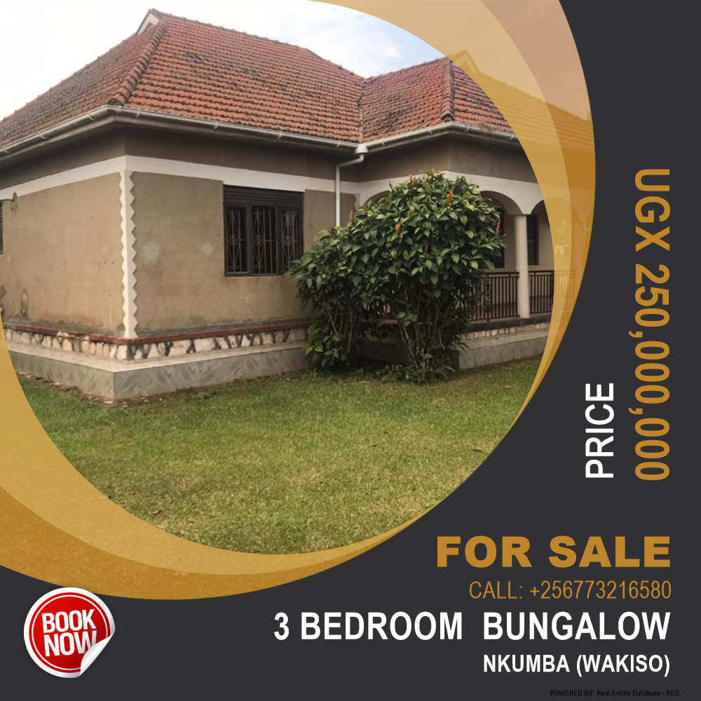 3 bedroom Bungalow  for sale in Nkumba Wakiso Uganda, code: 124978