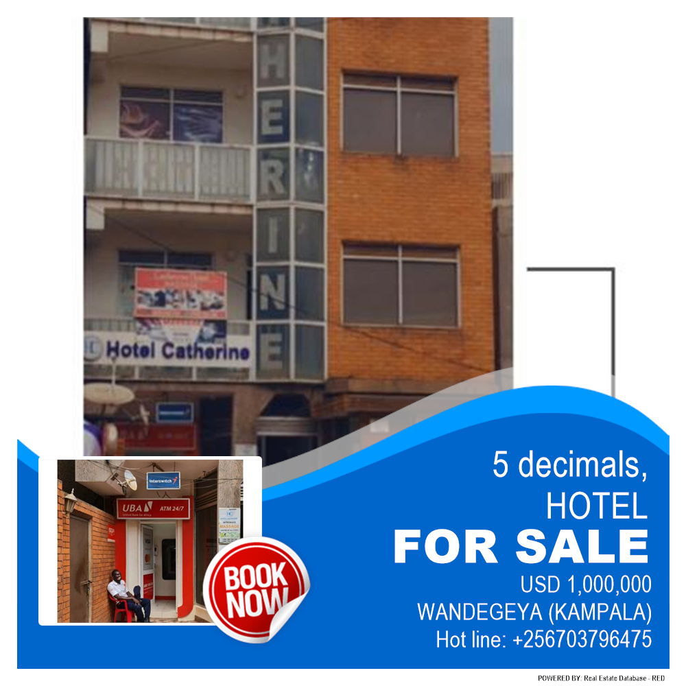 Hotel  for sale in Wandegeya Kampala Uganda, code: 124999