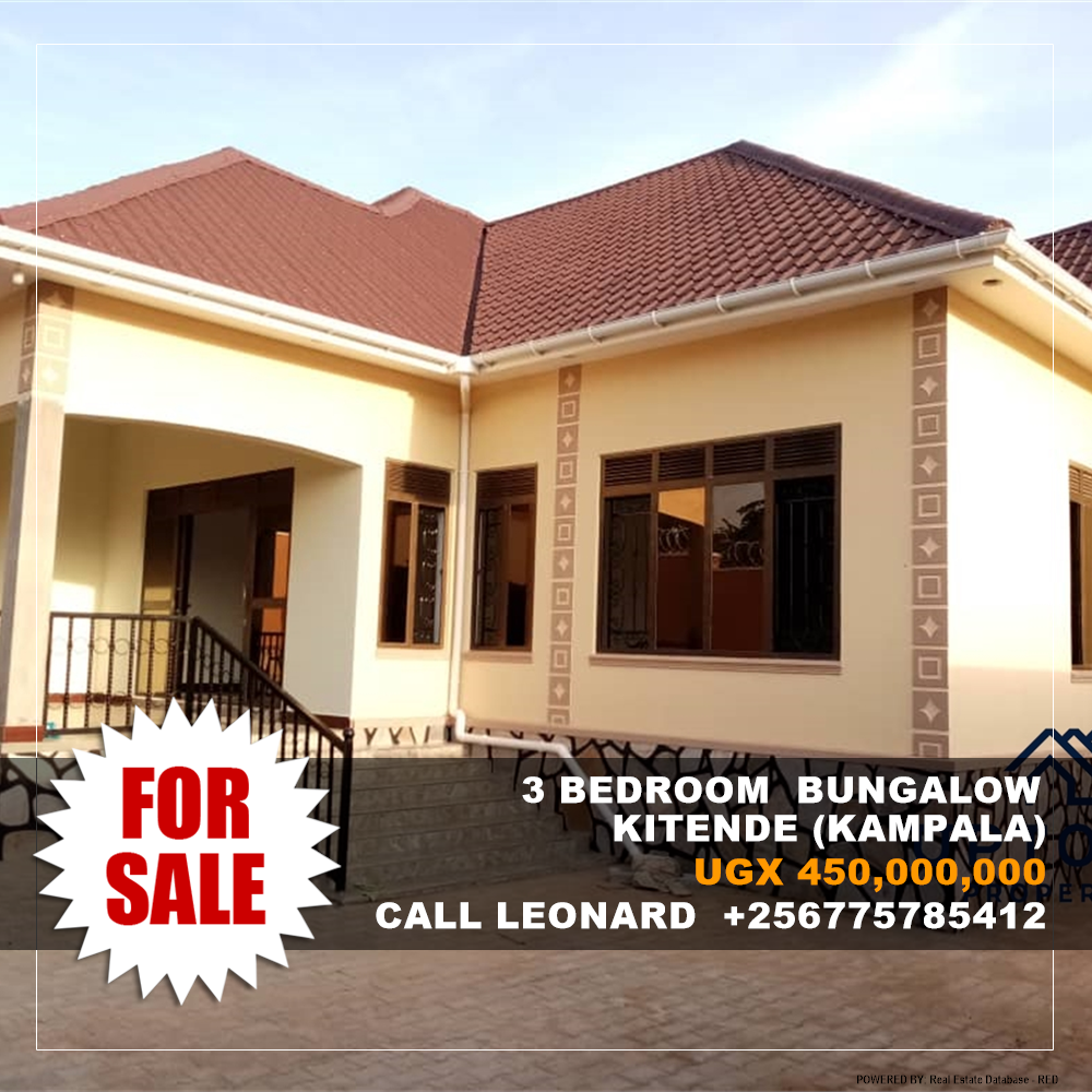 3 bedroom Bungalow  for sale in Kitende Kampala Uganda, code: 125050