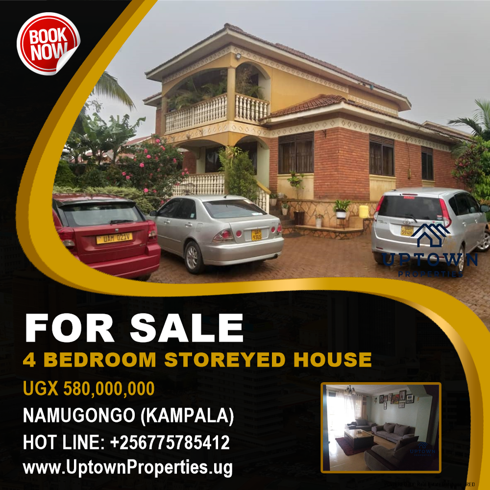 4 bedroom Storeyed house  for sale in Namugongo Kampala Uganda, code: 125059