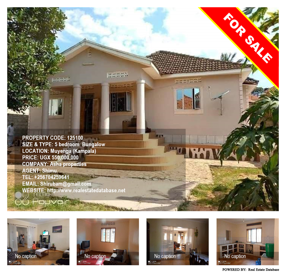 5 bedroom Bungalow  for sale in Muyenga Kampala Uganda, code: 125100