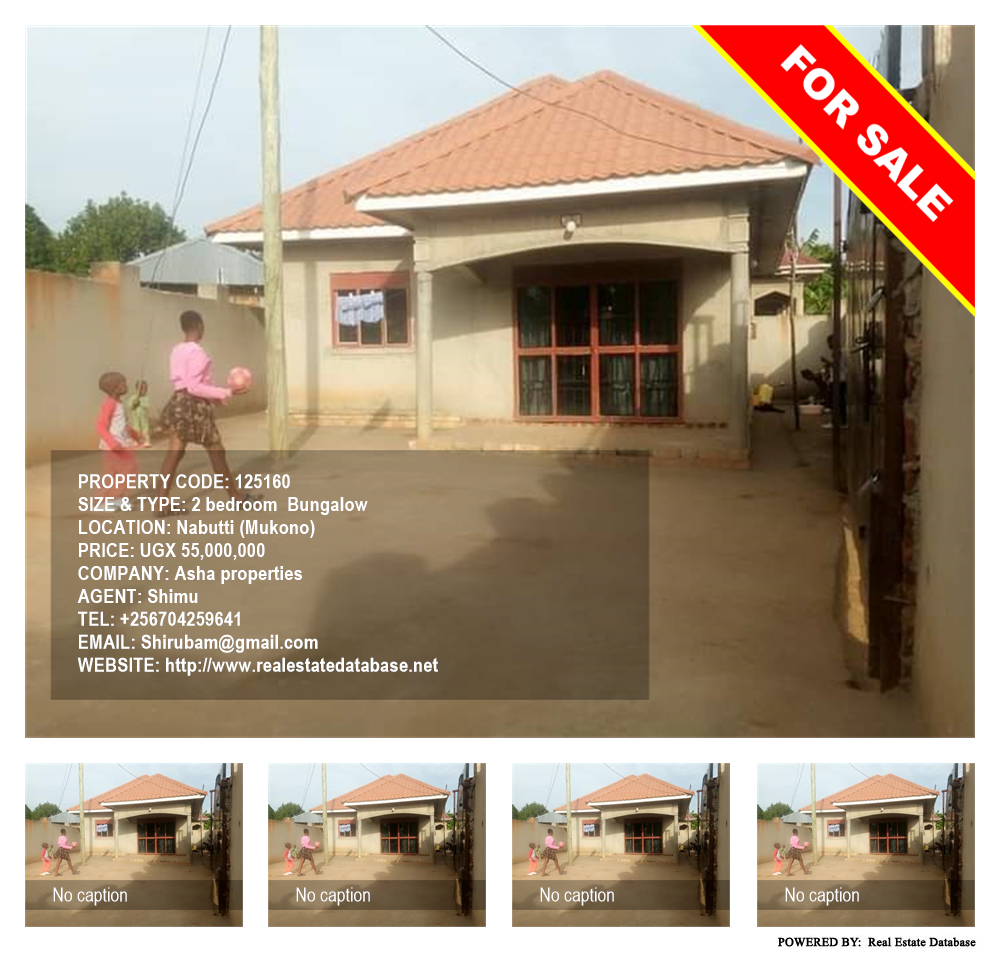 2 bedroom Bungalow  for sale in Nabutti Mukono Uganda, code: 125160