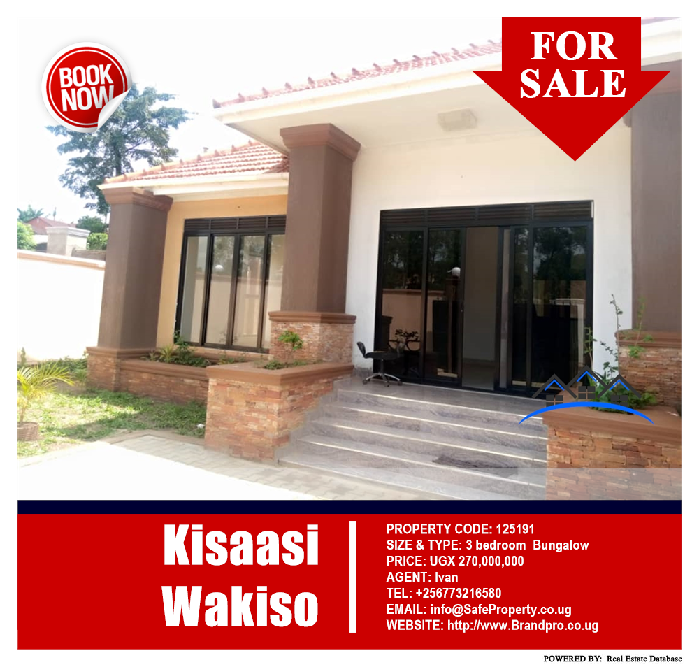 3 bedroom Bungalow  for sale in Kisaasi Wakiso Uganda, code: 125191