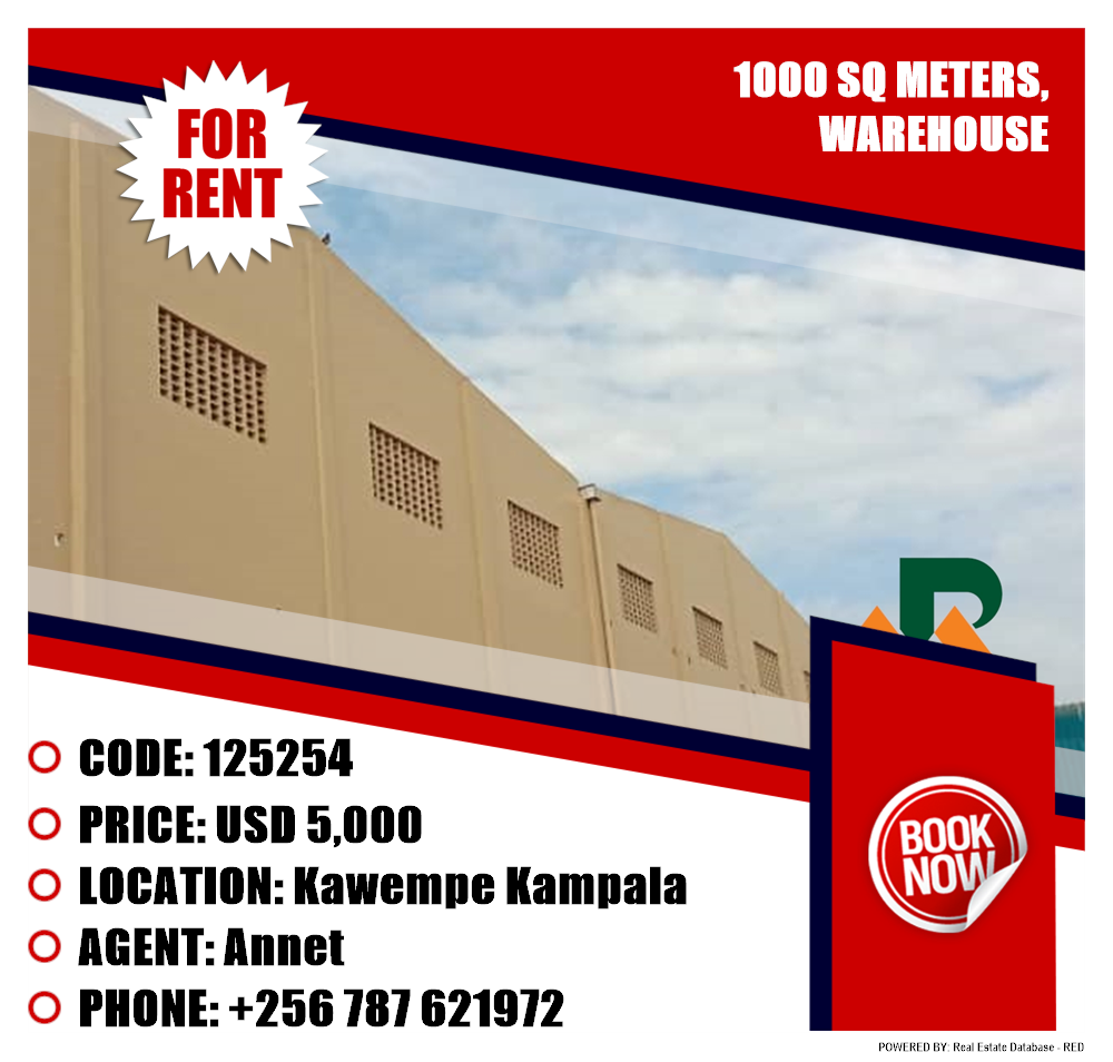 Warehouse  for rent in Kawempe Kampala Uganda, code: 125254