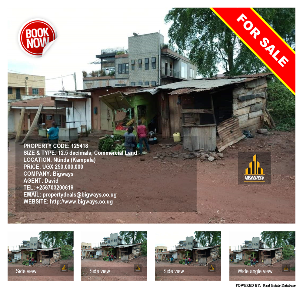 Commercial Land  for sale in Ntinda Kampala Uganda, code: 125418