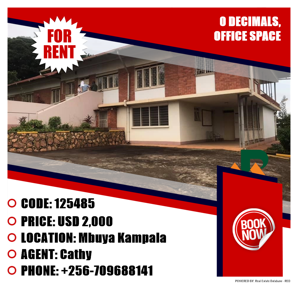 Office Space  for rent in Mbuya Kampala Uganda, code: 125485