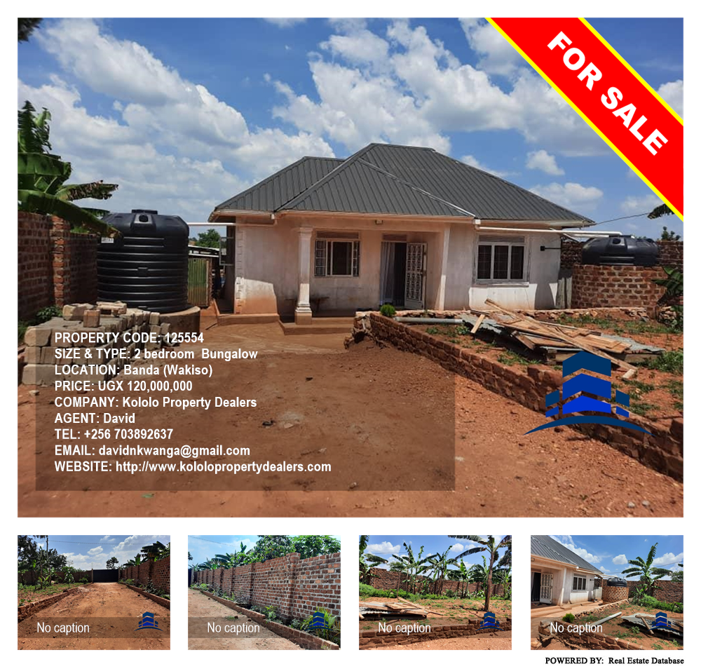 2 bedroom Bungalow  for sale in Banda Wakiso Uganda, code: 125554