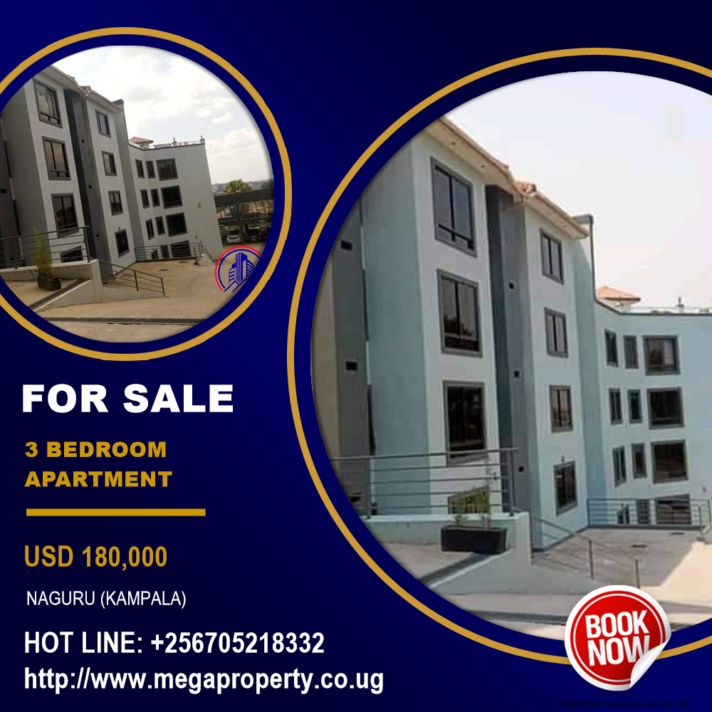 3 bedroom Apartment  for sale in Naguru Kampala Uganda, code: 125580