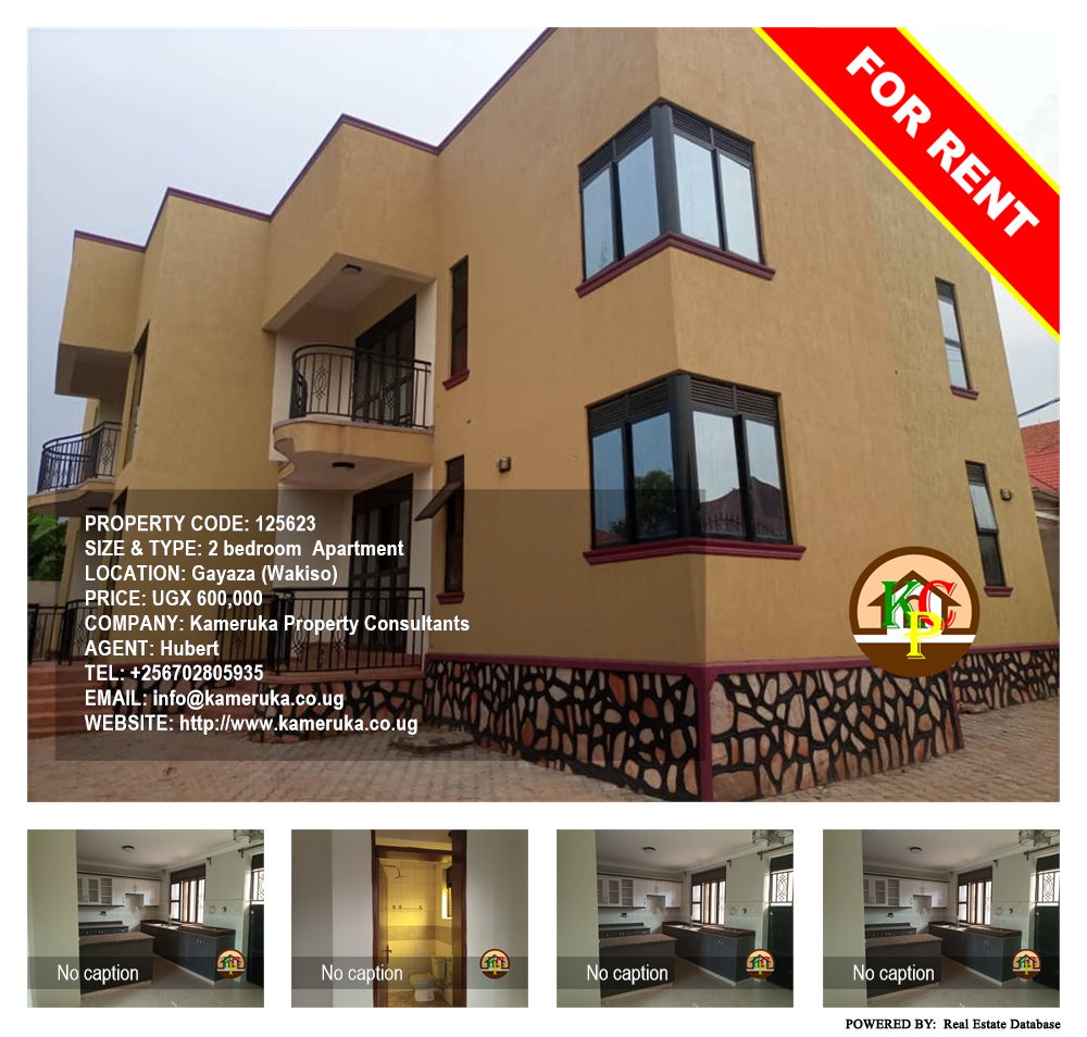 2 bedroom Apartment  for rent in Gayaza Wakiso Uganda, code: 125623