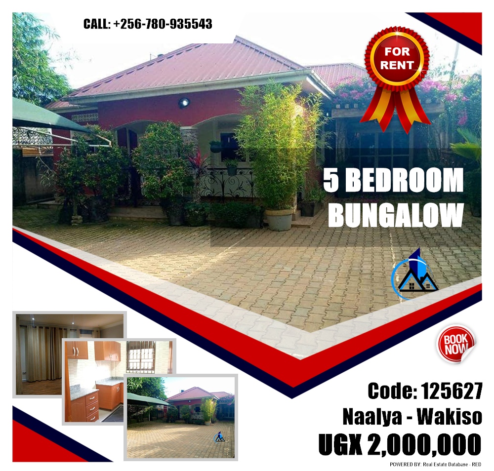 5 bedroom Bungalow  for rent in Naalya Wakiso Uganda, code: 125627