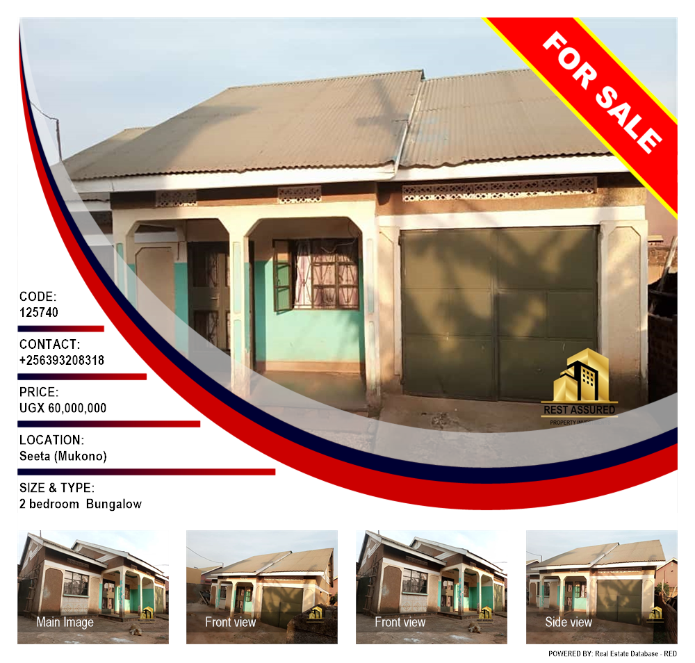 2 bedroom Bungalow  for sale in Seeta Mukono Uganda, code: 125740