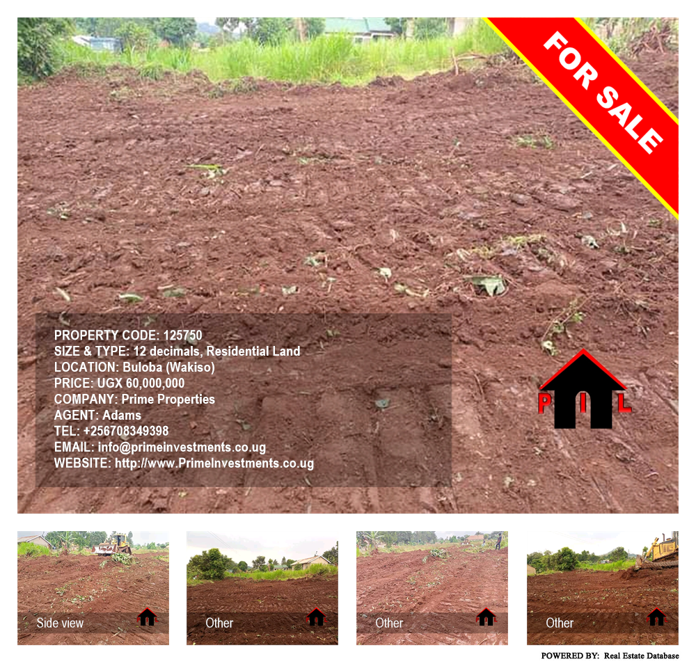 Residential Land  for sale in Buloba Wakiso Uganda, code: 125750