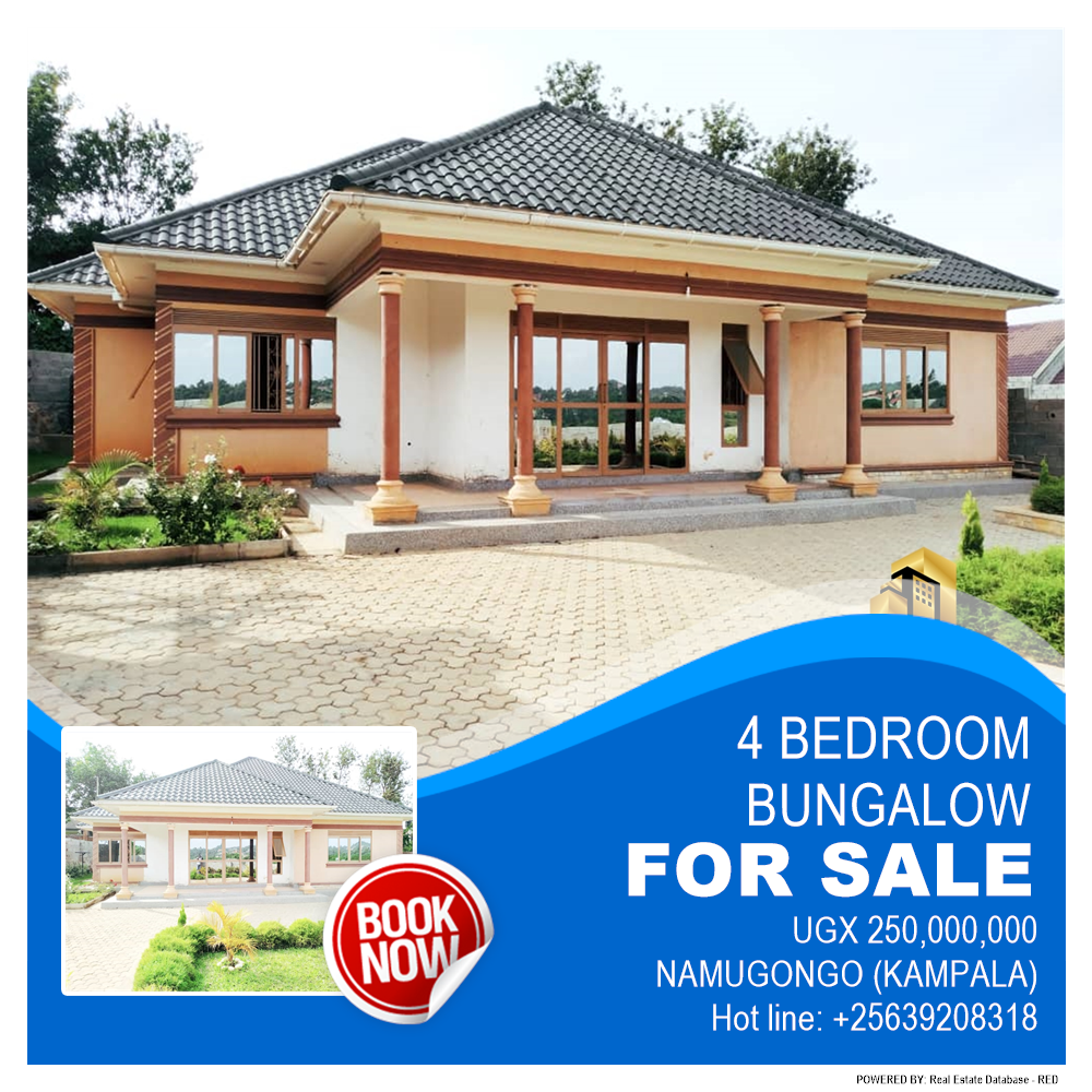 4 bedroom Bungalow  for sale in Namugongo Kampala Uganda, code: 125816