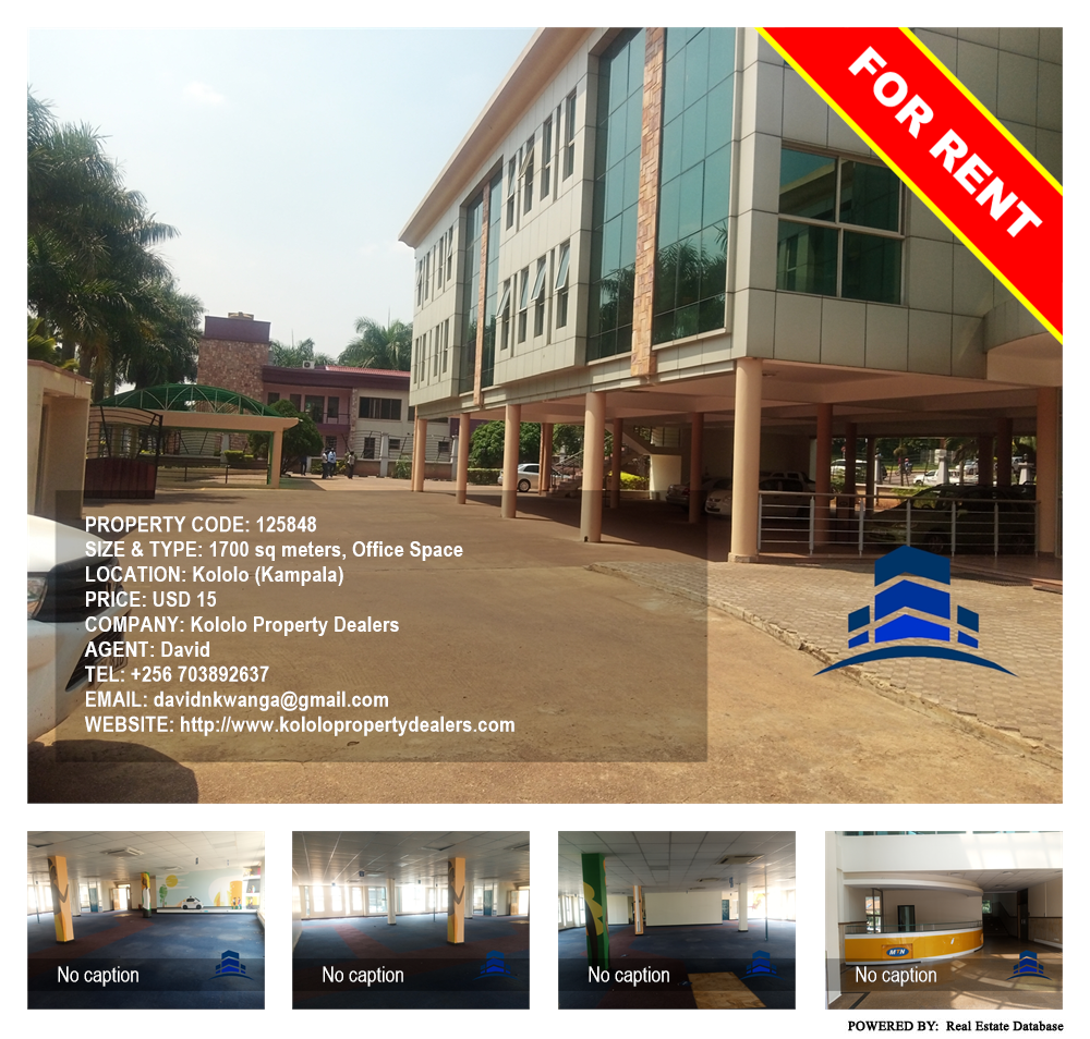 Office Space  for rent in Kololo Kampala Uganda, code: 125848