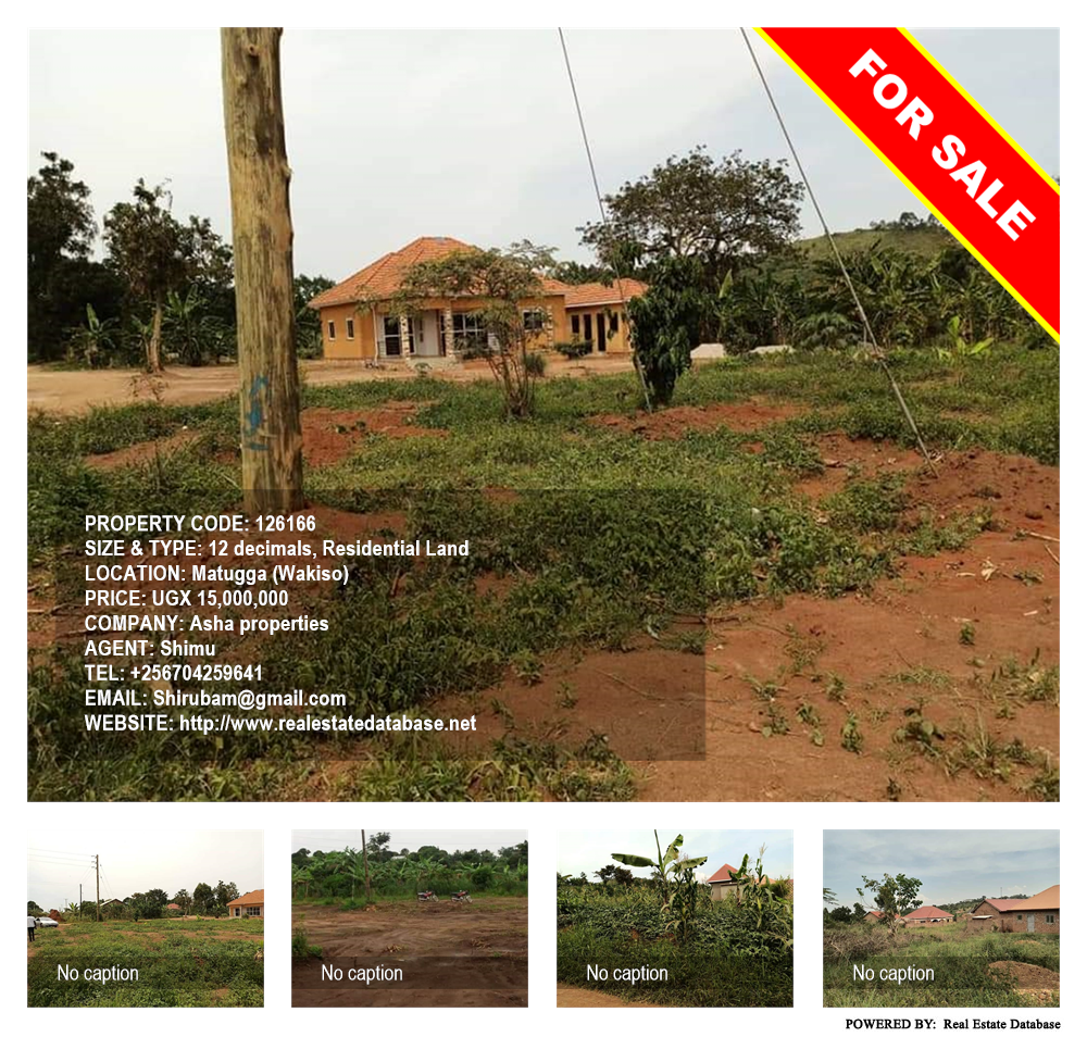 Residential Land  for sale in Matugga Wakiso Uganda, code: 126166