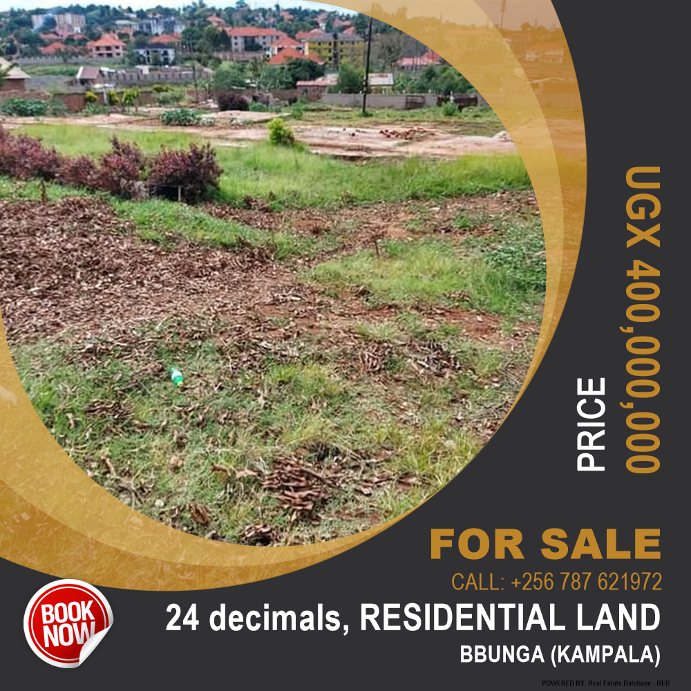 Residential Land  for sale in Bbunga Kampala Uganda, code: 126185