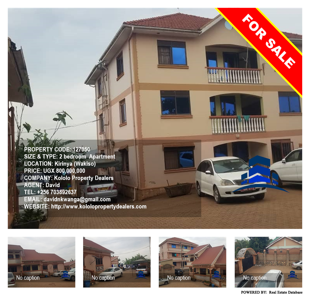2 bedroom Apartment  for sale in Kirinya Wakiso Uganda, code: 127050